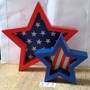 #373 Patriotic Table Decor 4th of July Independence Day